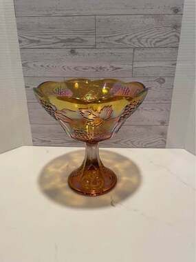 Indiana Glass Harvest Grape Bowl